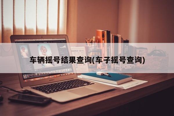 车辆摇号结果查询(车子摇号查询)